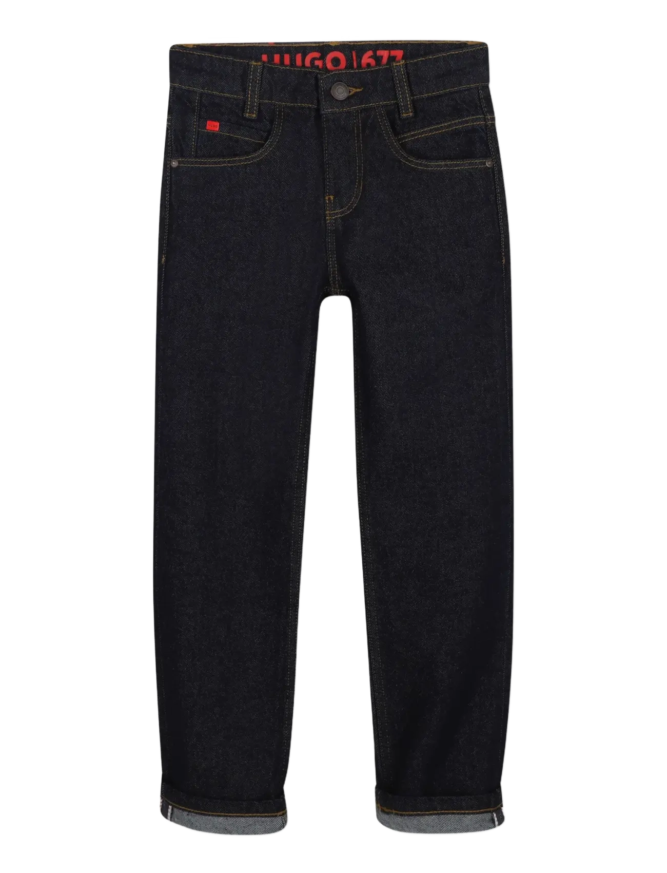 Hugo Kids DENIM TROUSERS - Jeans - RINSE WASH / navy