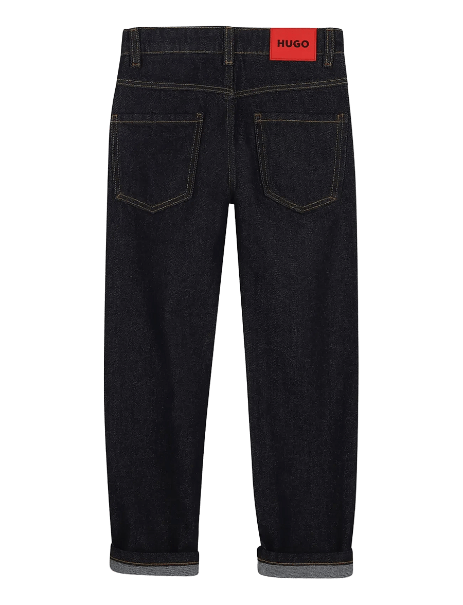 Hugo Kids - DENIM TROUSERS - regular jeans - rinse wash - 1