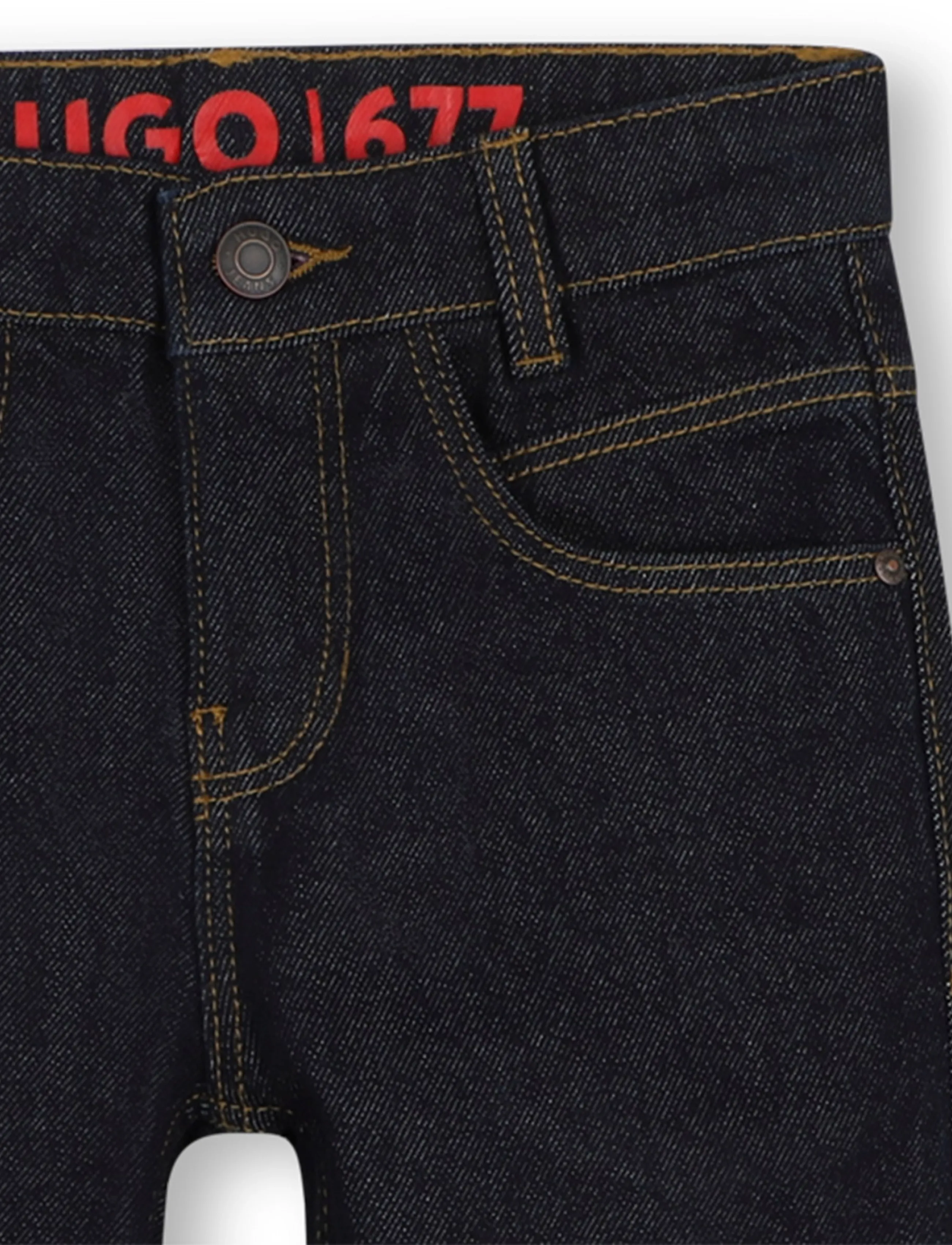 Hugo Kids - DENIM TROUSERS - regular jeans - rinse wash - 2