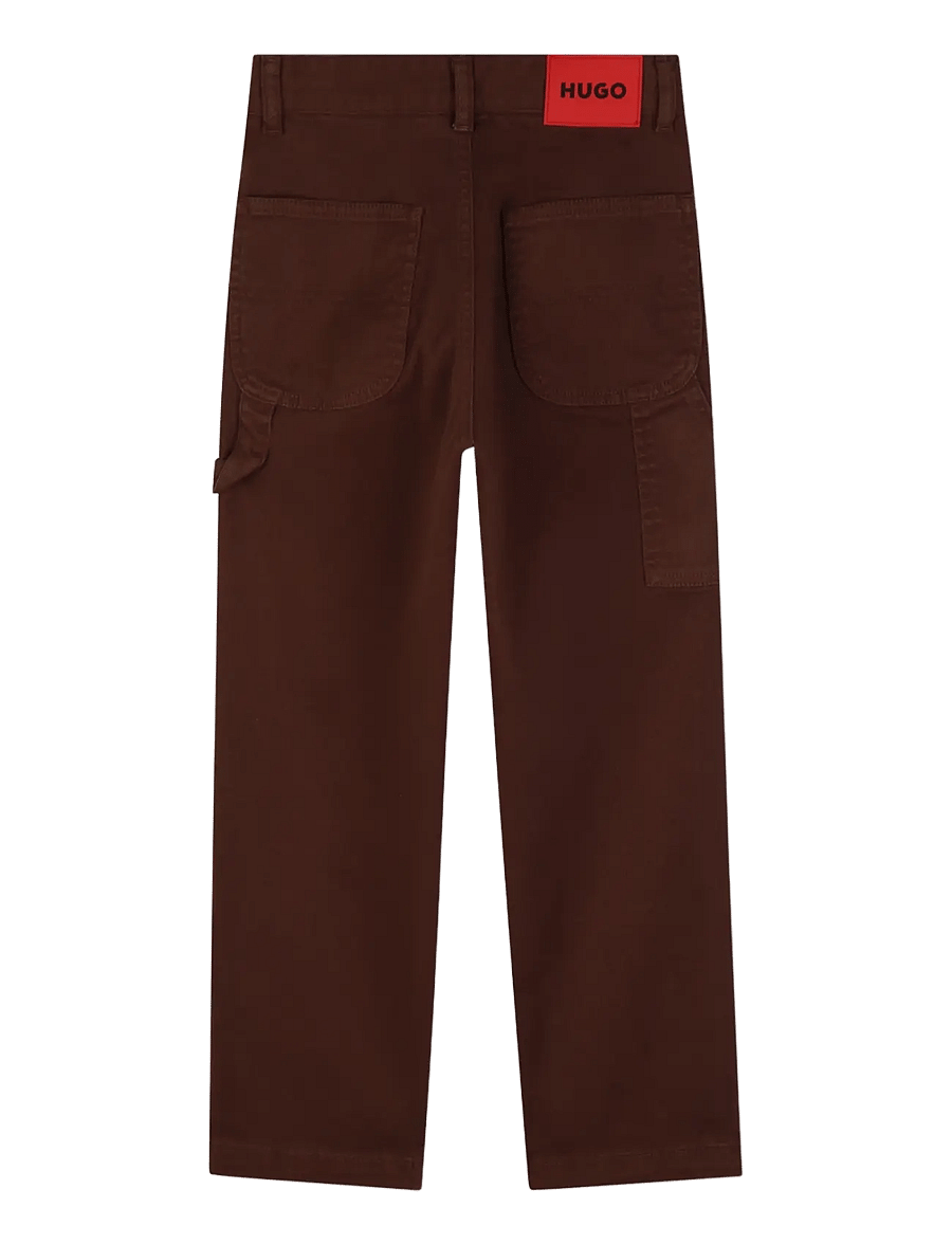 Hugo Kids - TROUSERS - einkaufen nach alter von - chicory coffee - 1