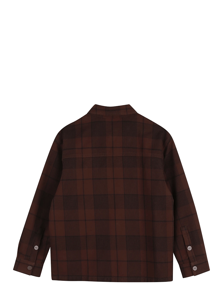 Hugo Kids - LONG SLEEVED SHIRT - pikkade varrukatega särgid - chicory coffee - 1