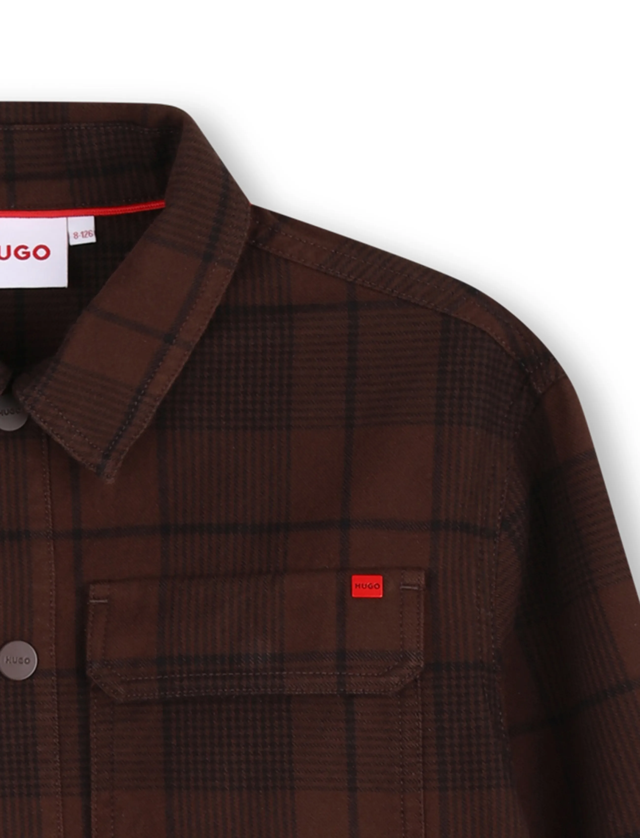Hugo Kids - LONG SLEEVED SHIRT - chicory coffee - 2