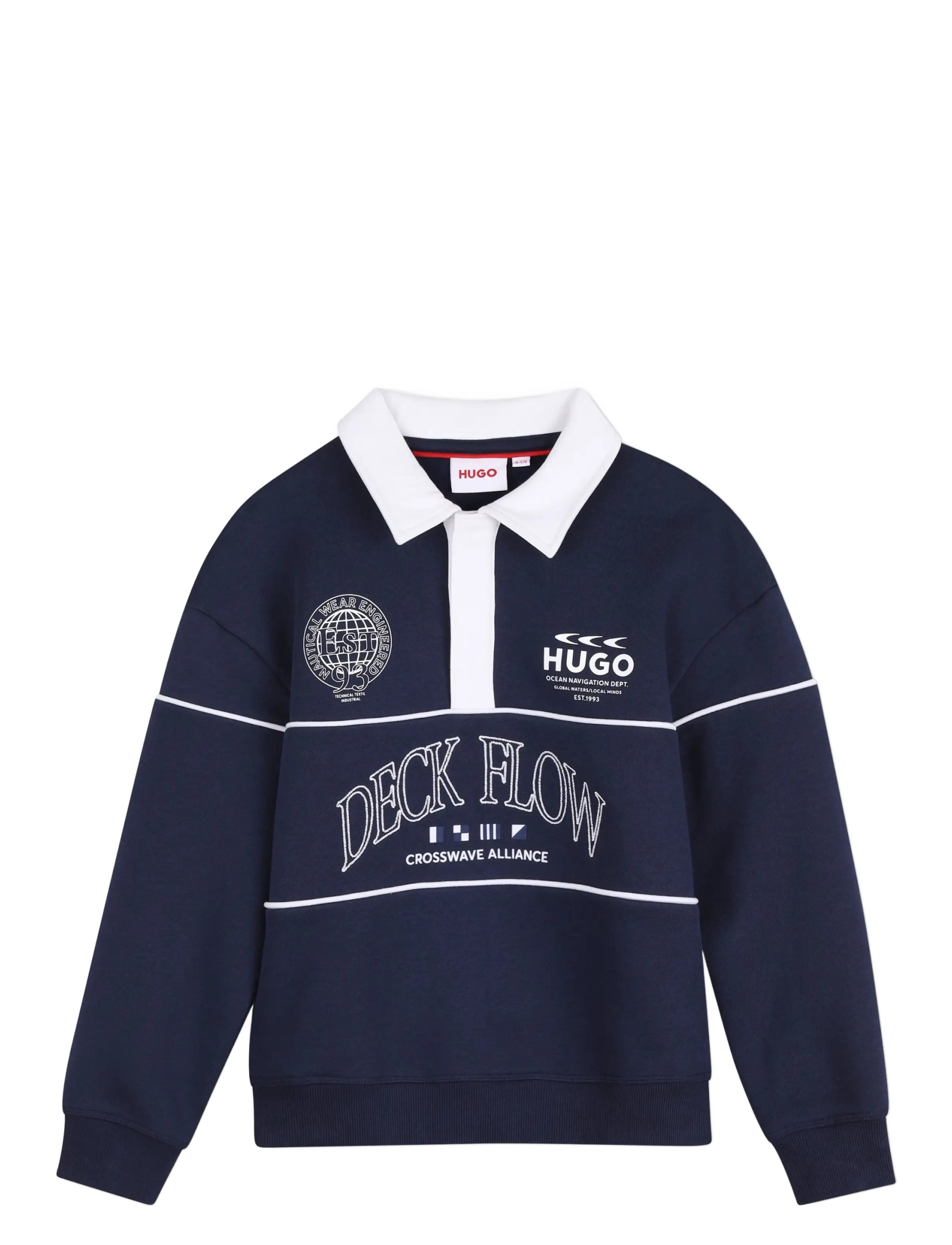 Hugo Kids SWEATSHIRT - Poloshirts - NAVY / navy