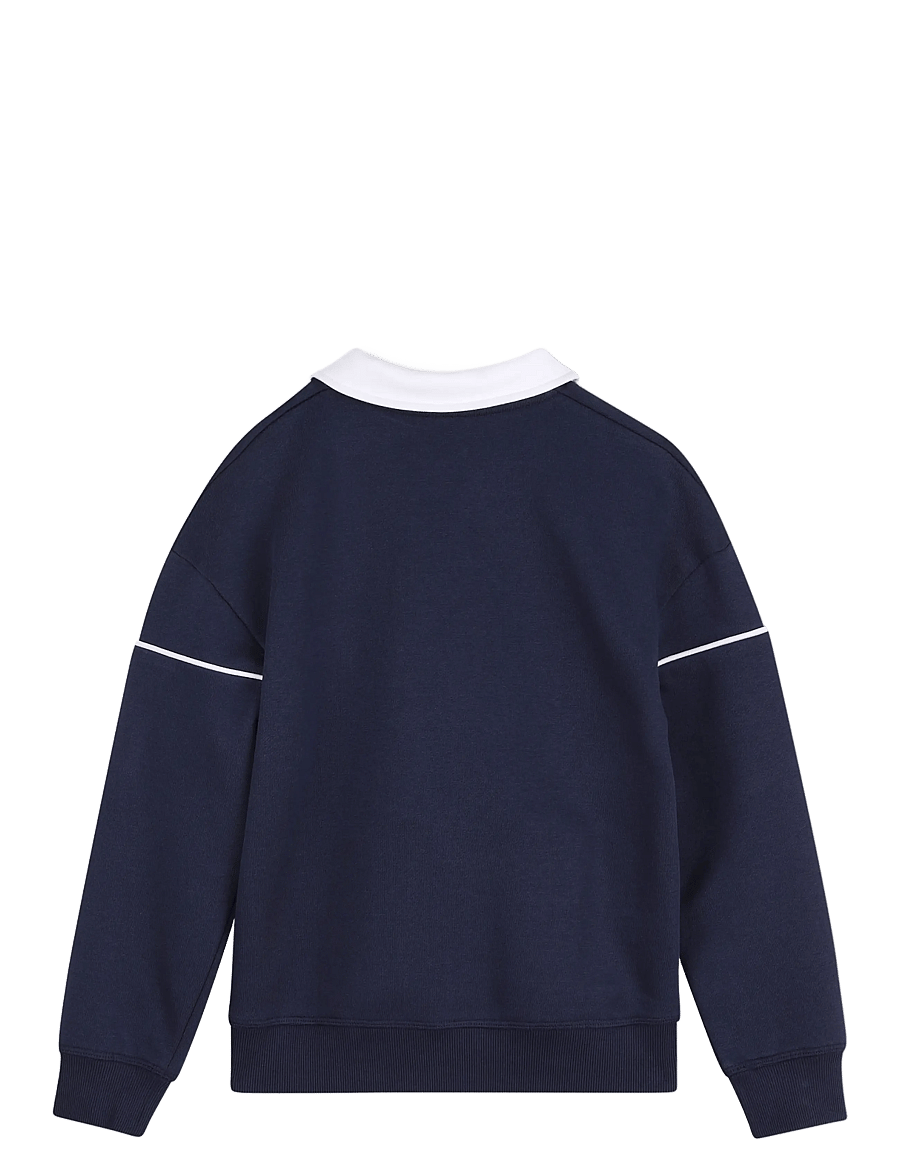 Hugo Kids - SWEATSHIRT - langärmelig poloshirt - navy - 1