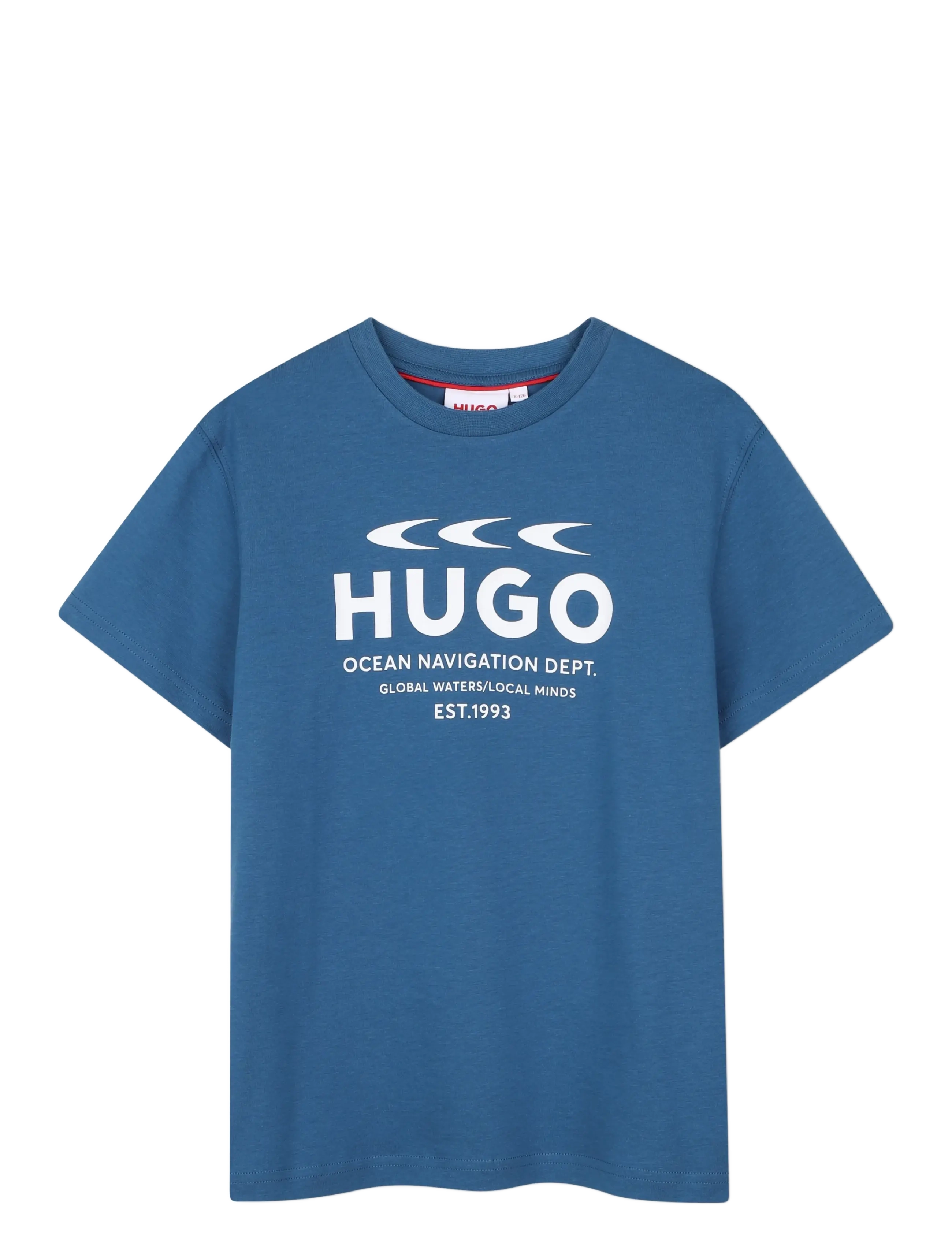 Hugo Kids SHORT SLEEVES TEE-SHIRT - Kurzärmelige - BLUE / blue