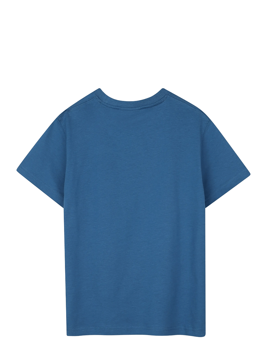 Hugo Kids - SHORT SLEEVES TEE-SHIRT - kortärmade t-shirts - blue - 1