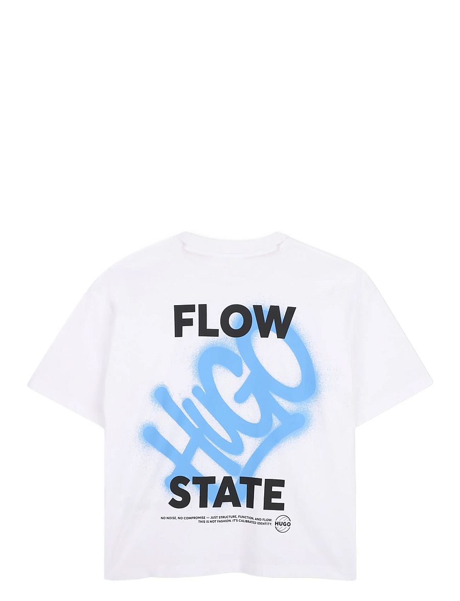 Hugo Kids - SHORT SLEEVES TEE-SHIRT - kurzärmelige - white - 1