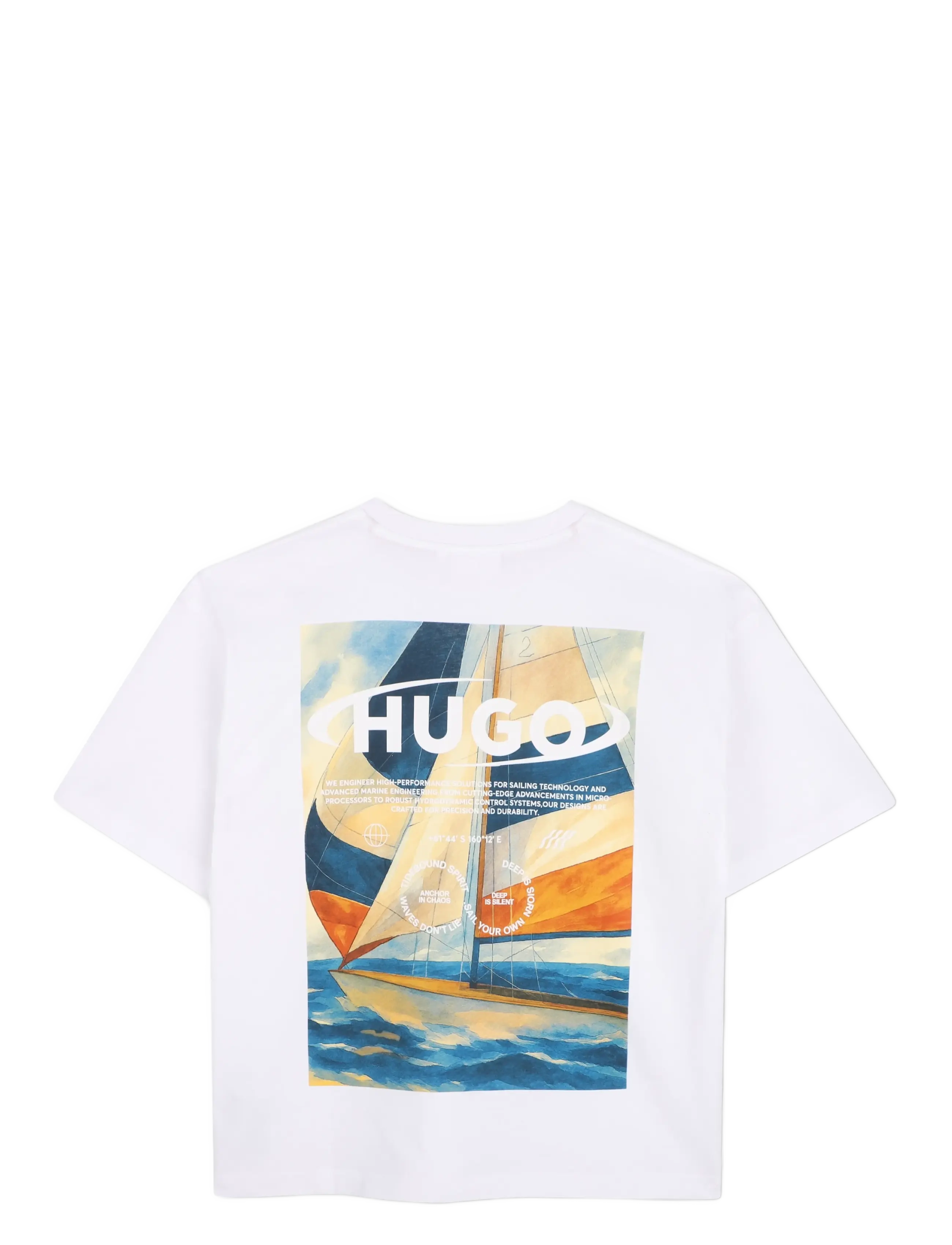 Hugo Kids - SHORT SLEEVES TEE-SHIRT - white - 2
