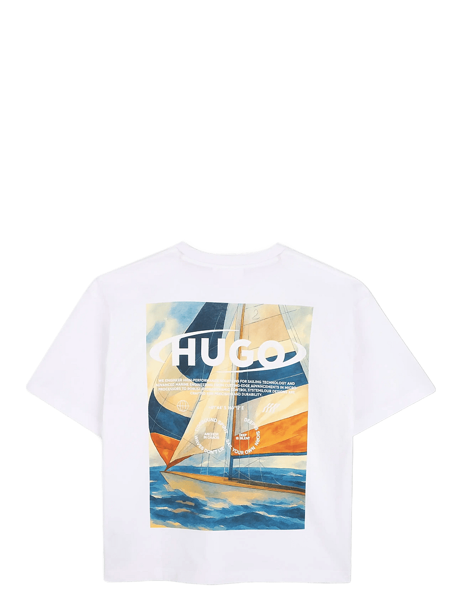 Hugo Kids - SHORT SLEEVES TEE-SHIRT - kurzärmelige - white - 2