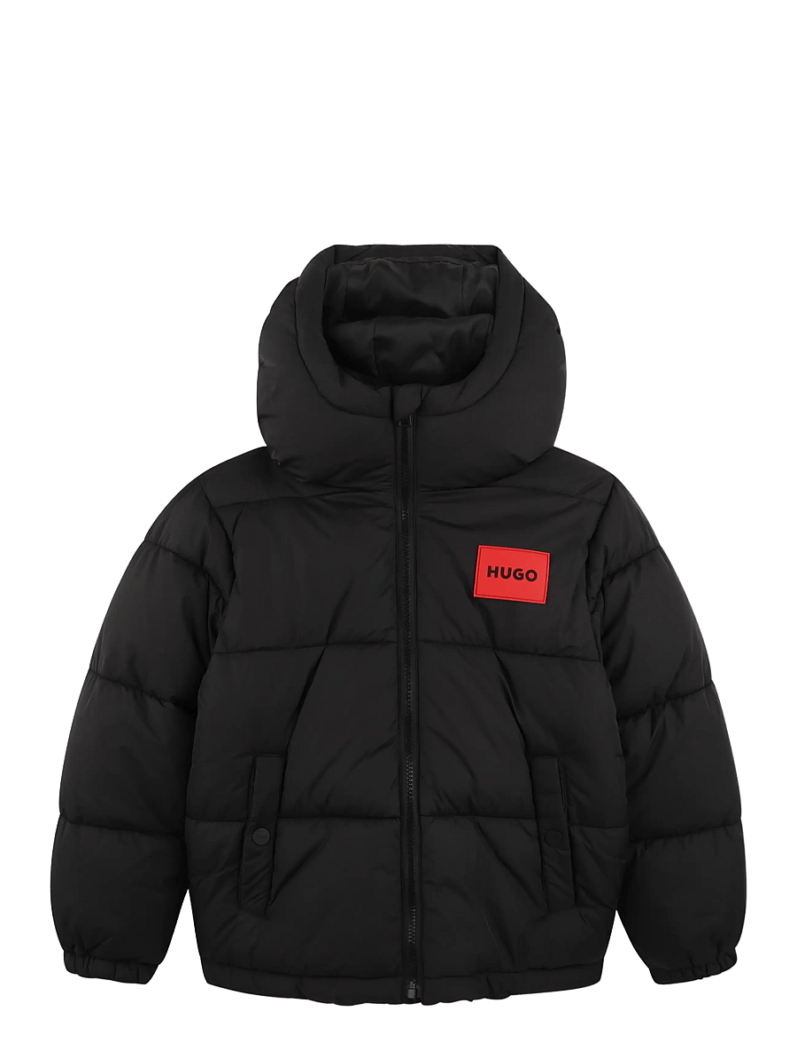 Hugo Kids - PUFFER JACKET - winterjacke - black - 1