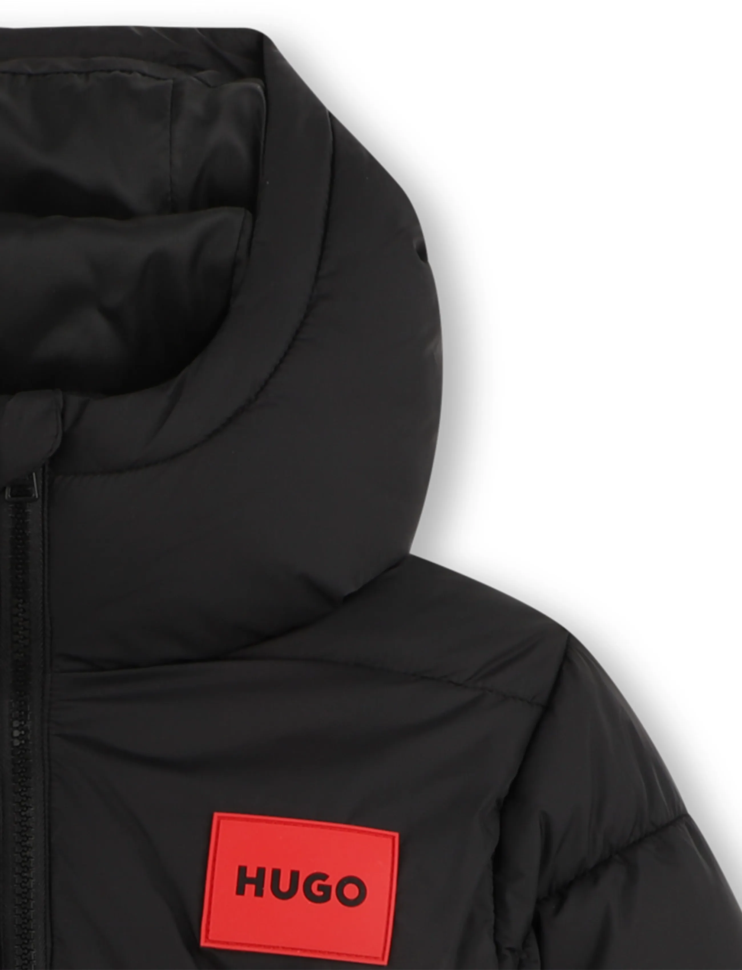 Hugo Kids - PUFFER JACKET - winterjacke - black - 3