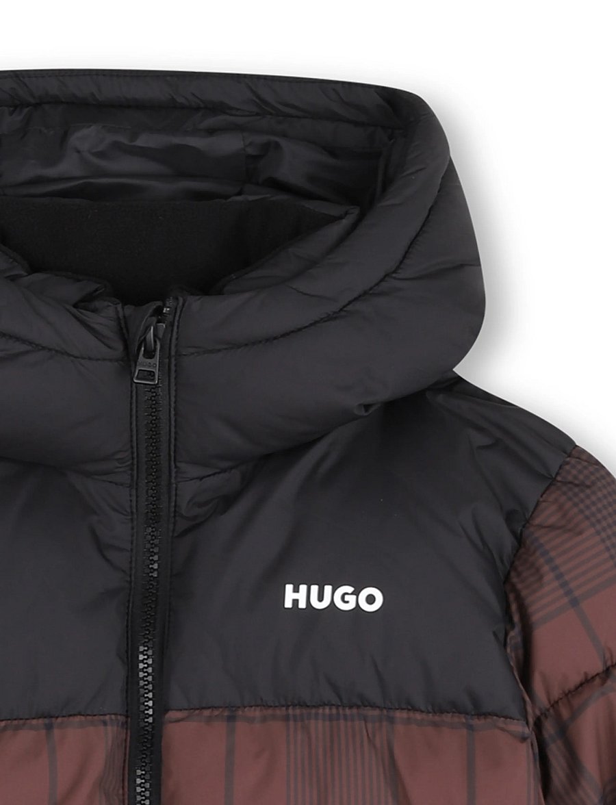 Hugo Kids - PUFFER JACKET - daunen- und steppjacken - chicory coffee - 2