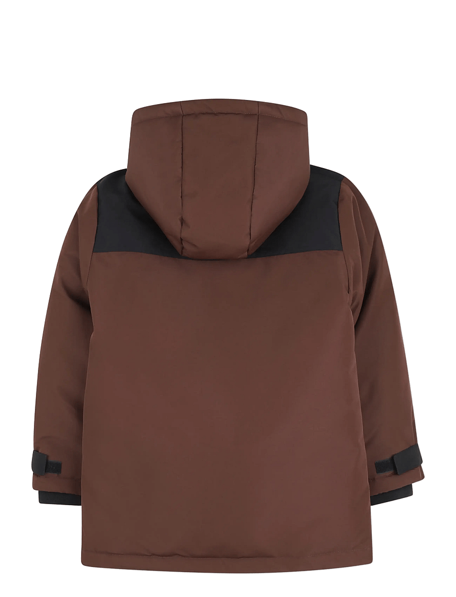 Hugo Kids - HOODED PARKA - daunen- und steppjacken - chicory coffee - 2