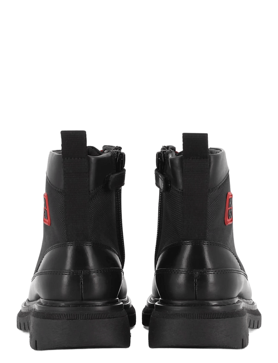 Hugo Kids - ANKLE BOOTS - winterstiefel - black - 1