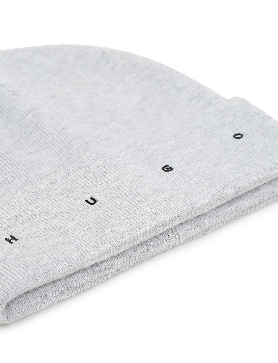 Hugo Kids - PULL ON HAT - vinterhuer - chine grey - 4