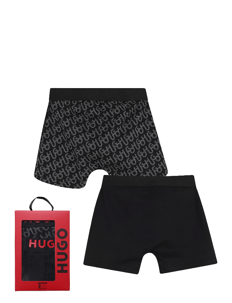 Hugo Kids - SET OF 2 BOXER SHORTS - unterhosen - black - 1