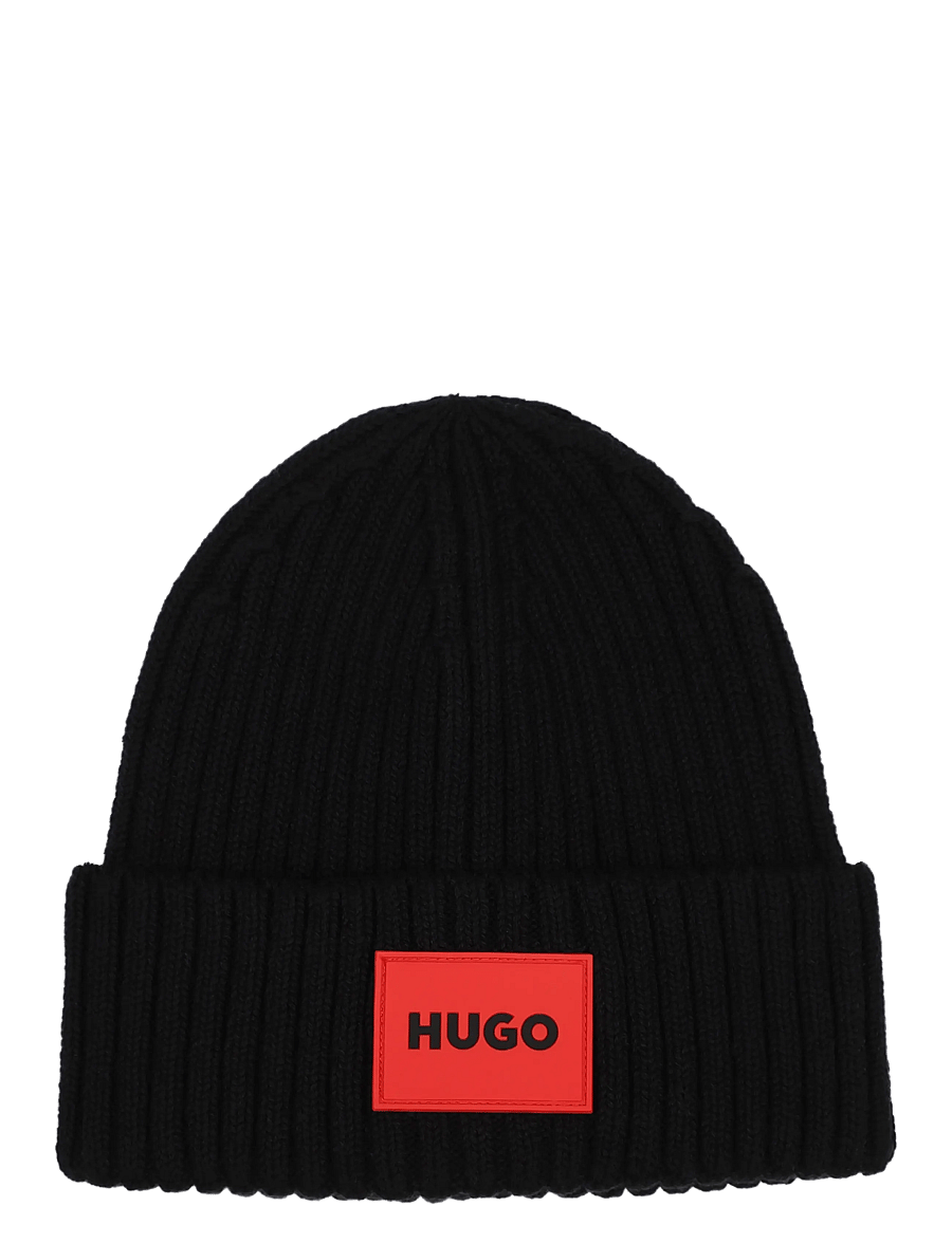 Hugo Kids - PULL ON HAT - wintermützen - black - 0