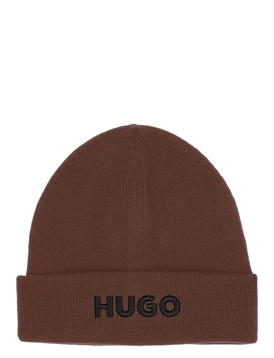 Hugo Kids - PULL ON HAT - vinterhuer - chicory coffee - 0