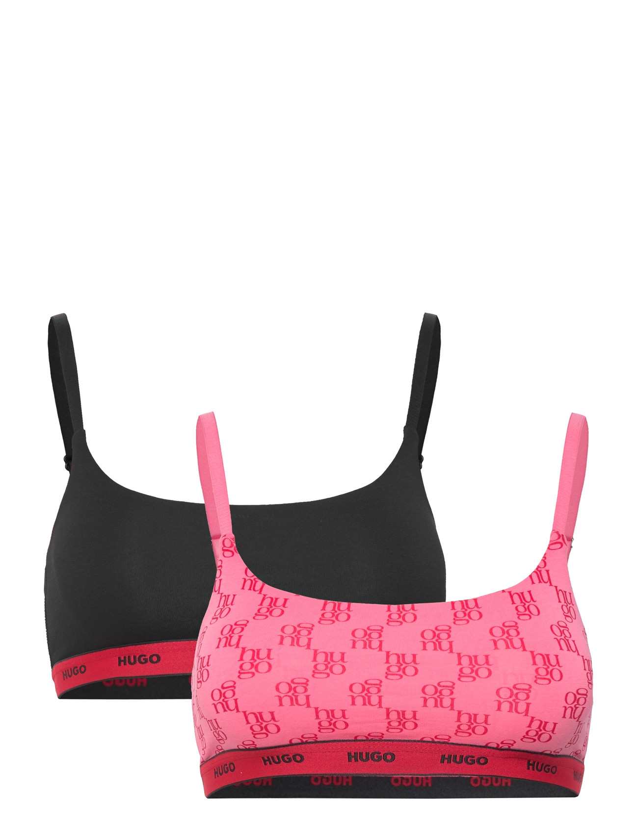 HUGO Twin Bralette Design - Black - XS 1