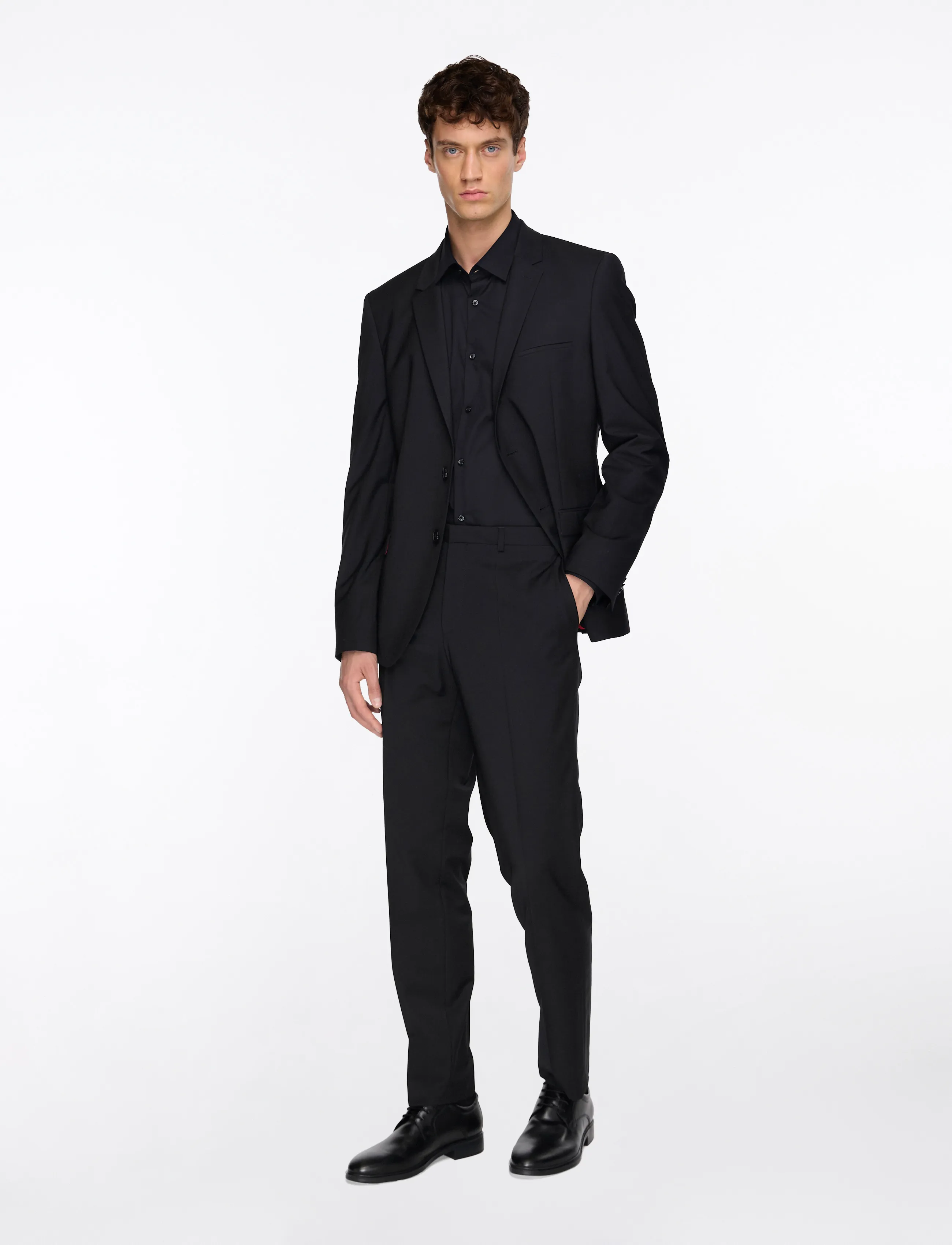 HUGO - Kenno - basic-hemden - black - 2