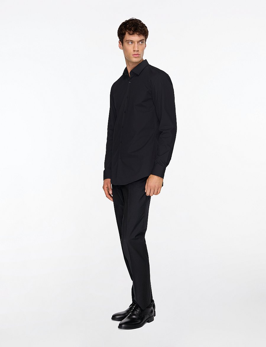 HUGO - C-Jenno - kostymskjortor - black - 3