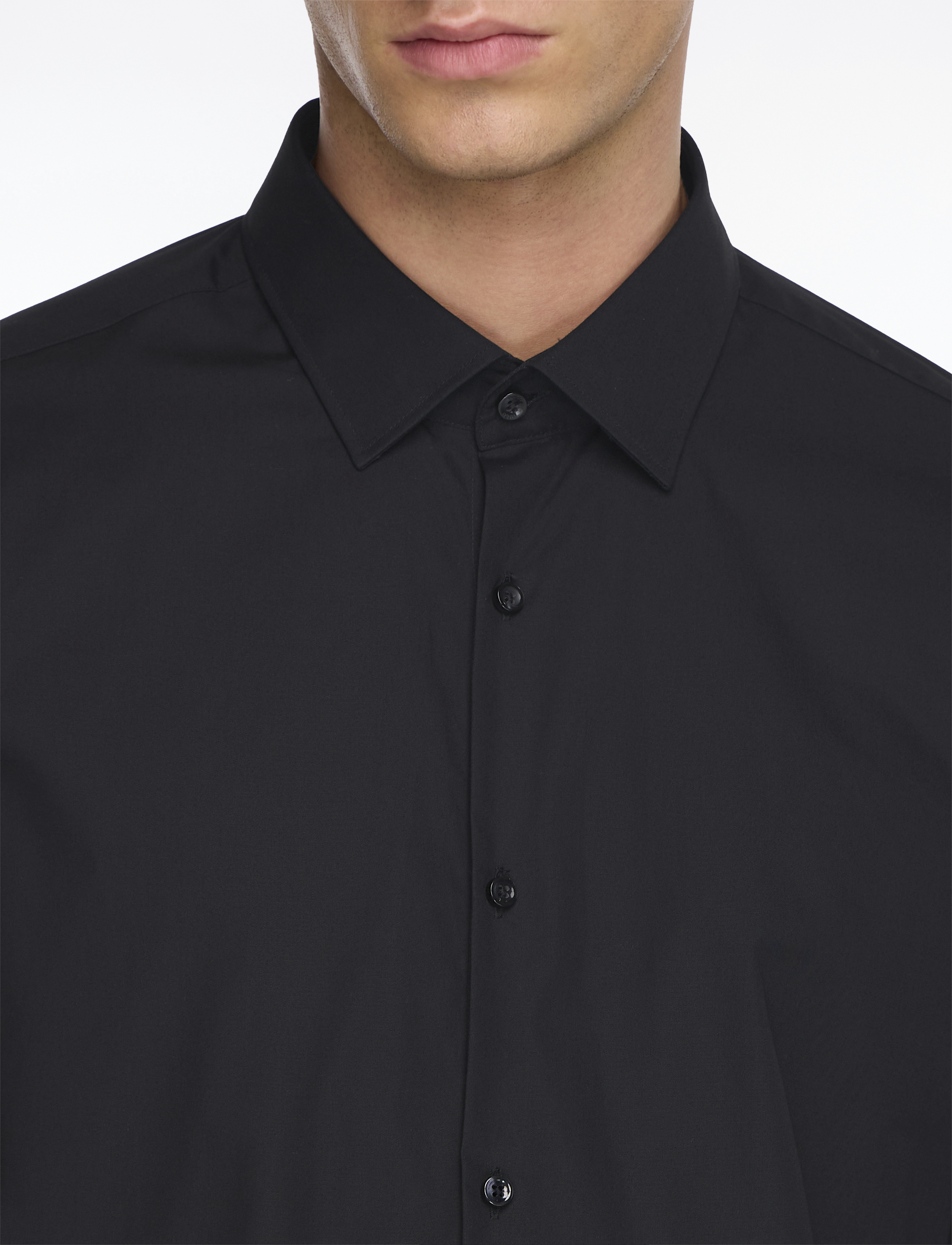 HUGO - Kenno - basic-hemden - black - 5