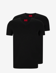 HUGO - HUGO-V - basic t-shirts - black - 0