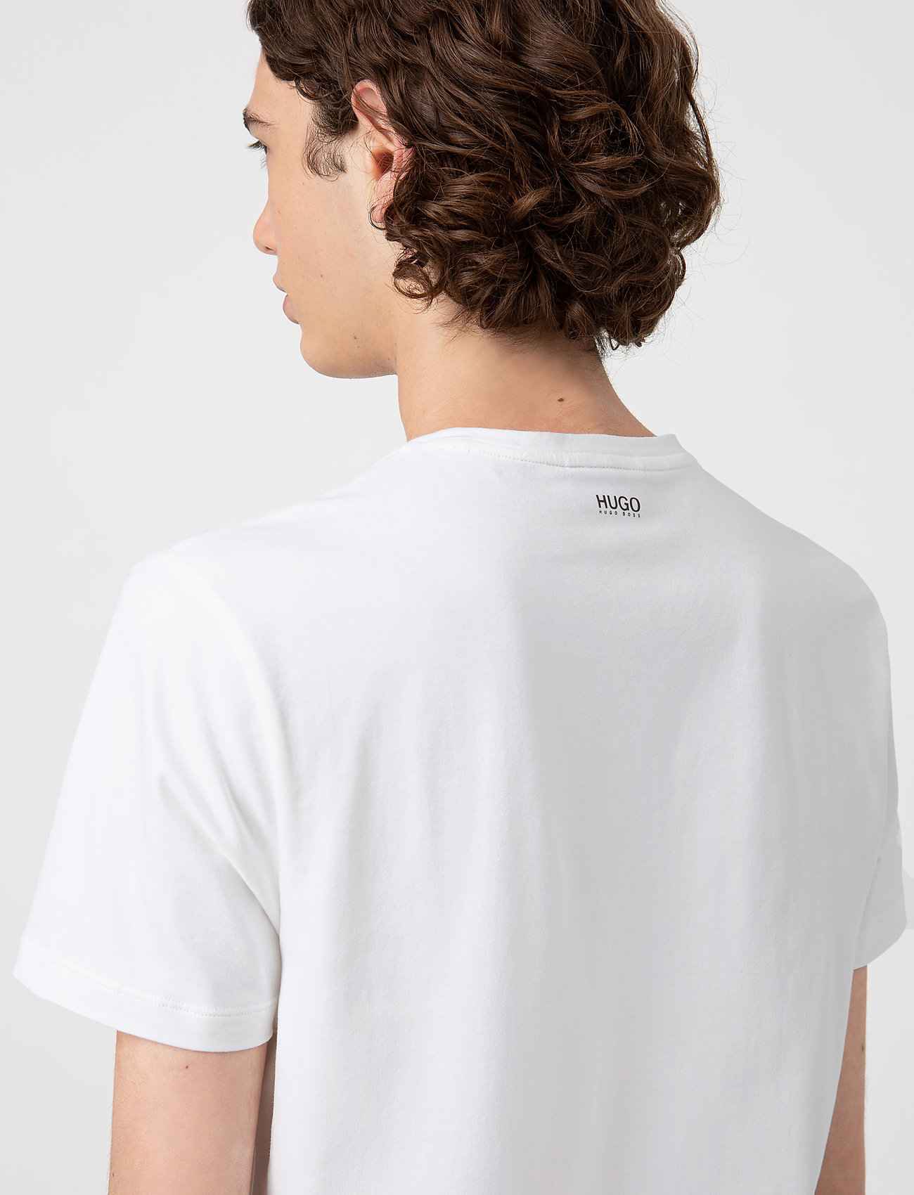 HUGO - HUGO-V - basis-t-skjorter - white - 4