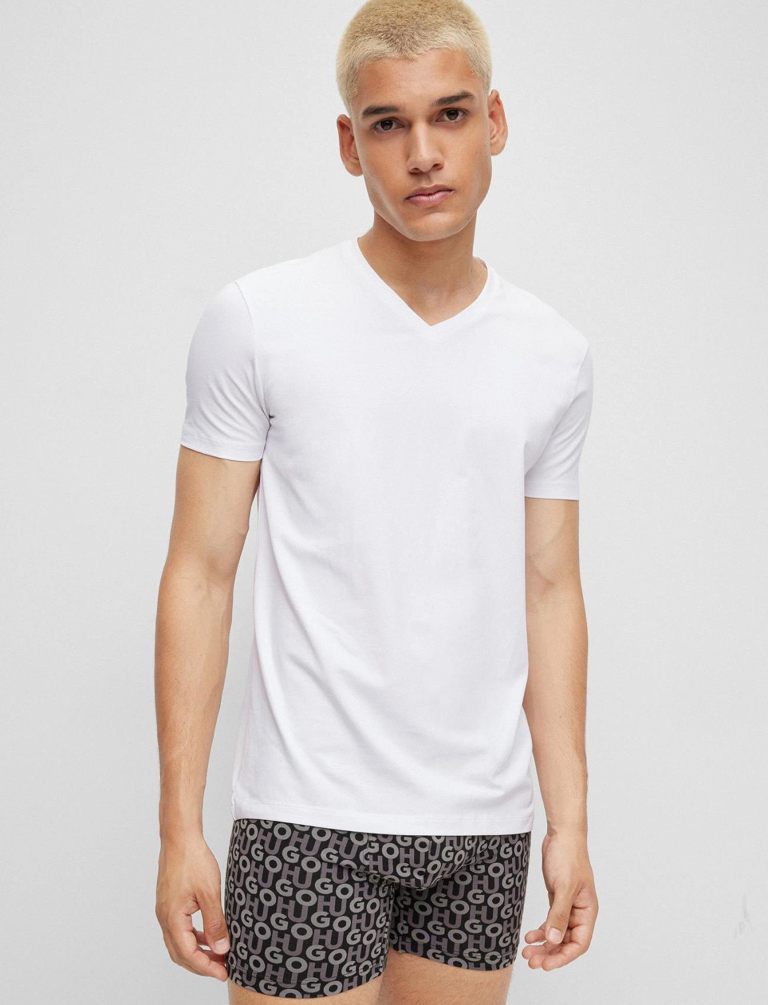 HUGO - HUGO-V - basis-t-skjorter - white - 5
