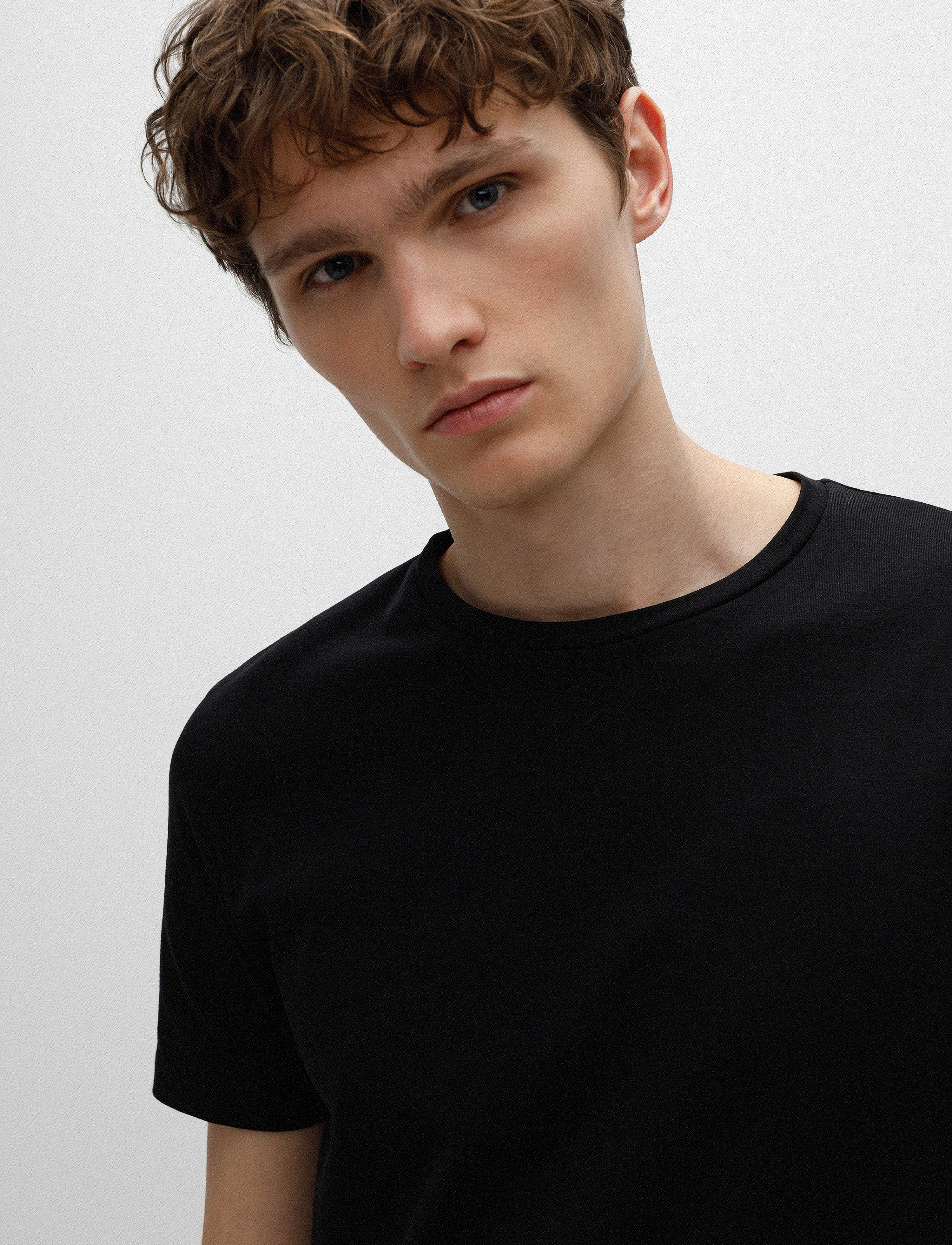 HUGO - HUGO-Round - basis-t-skjorter - black - 5