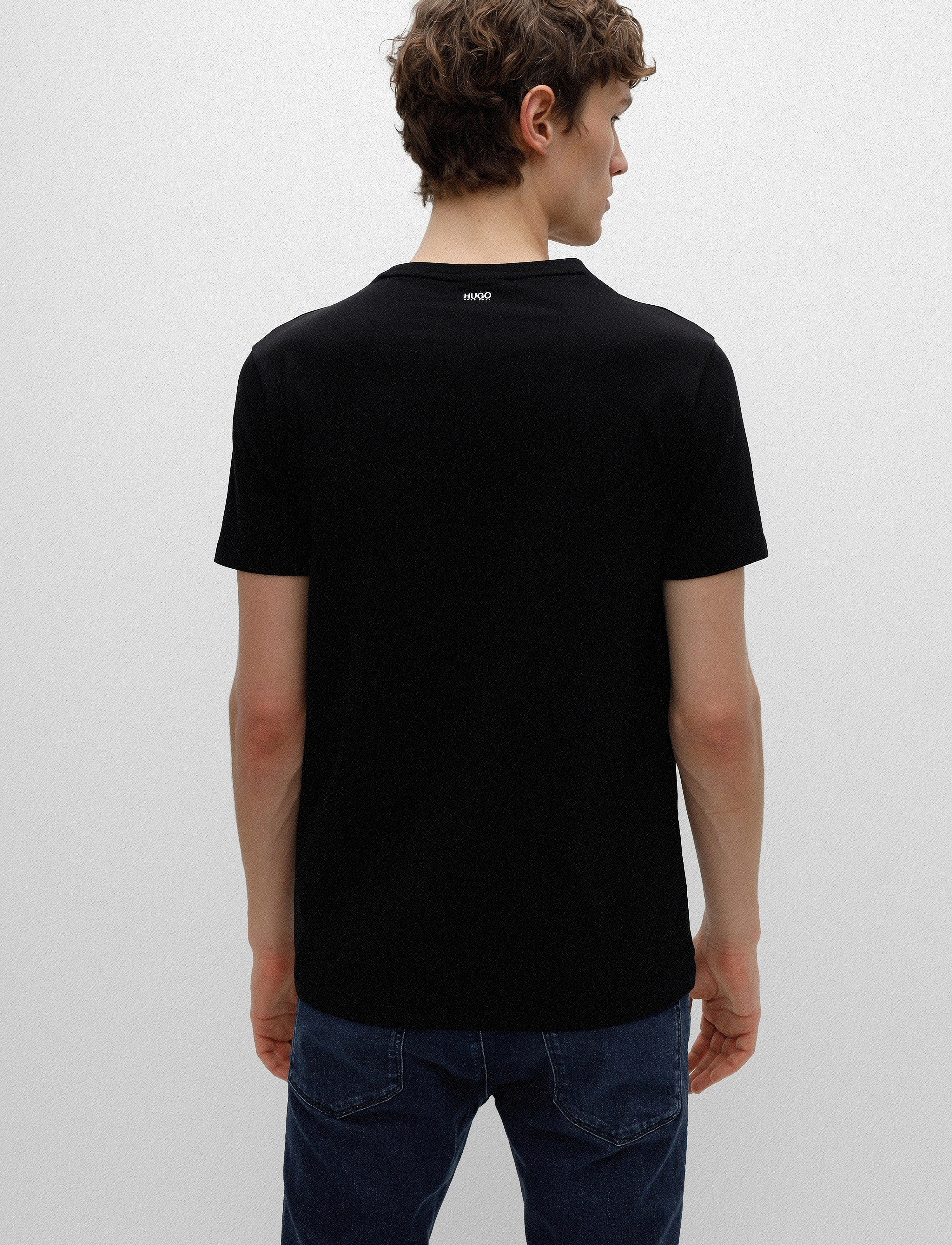 Hugo Hugo-Round t-shirts - bas herr – bild 10