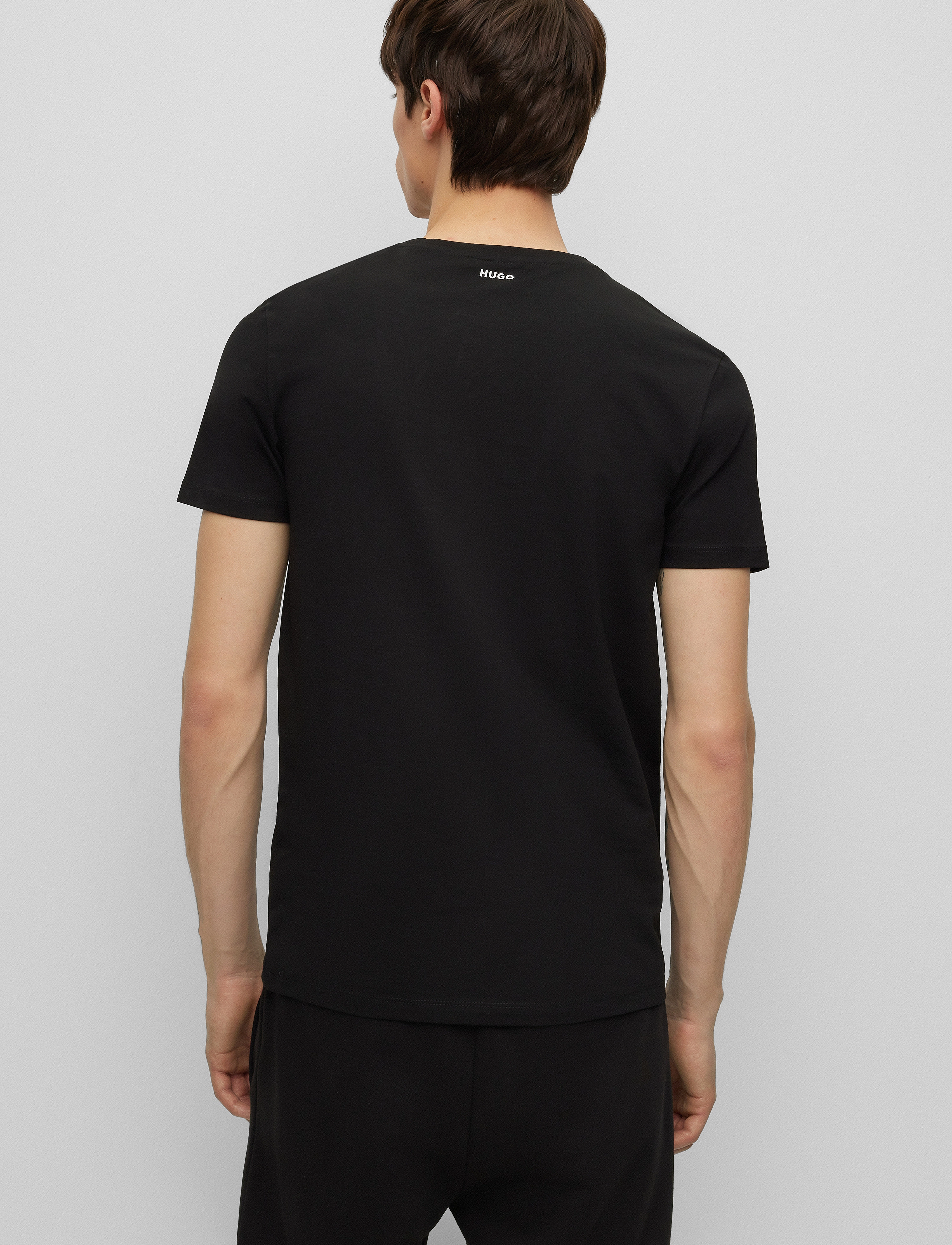 HUGO - HUGO-Round - basic t-shirts - open miscellaneous - 3
