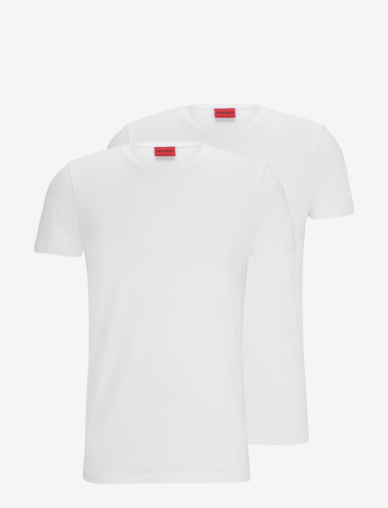 HUGO - HUGO-Round - multipack t-shirts - white - 1