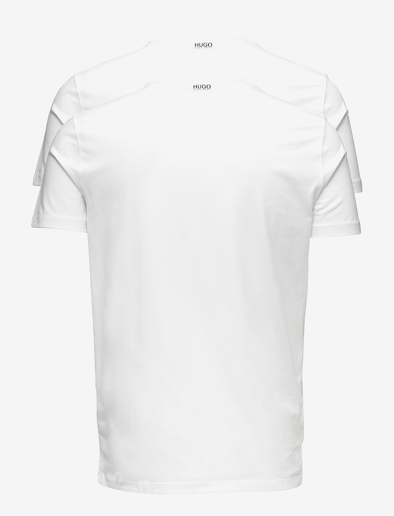 HUGO - HUGO-Round - basic t-shirts - white - 2