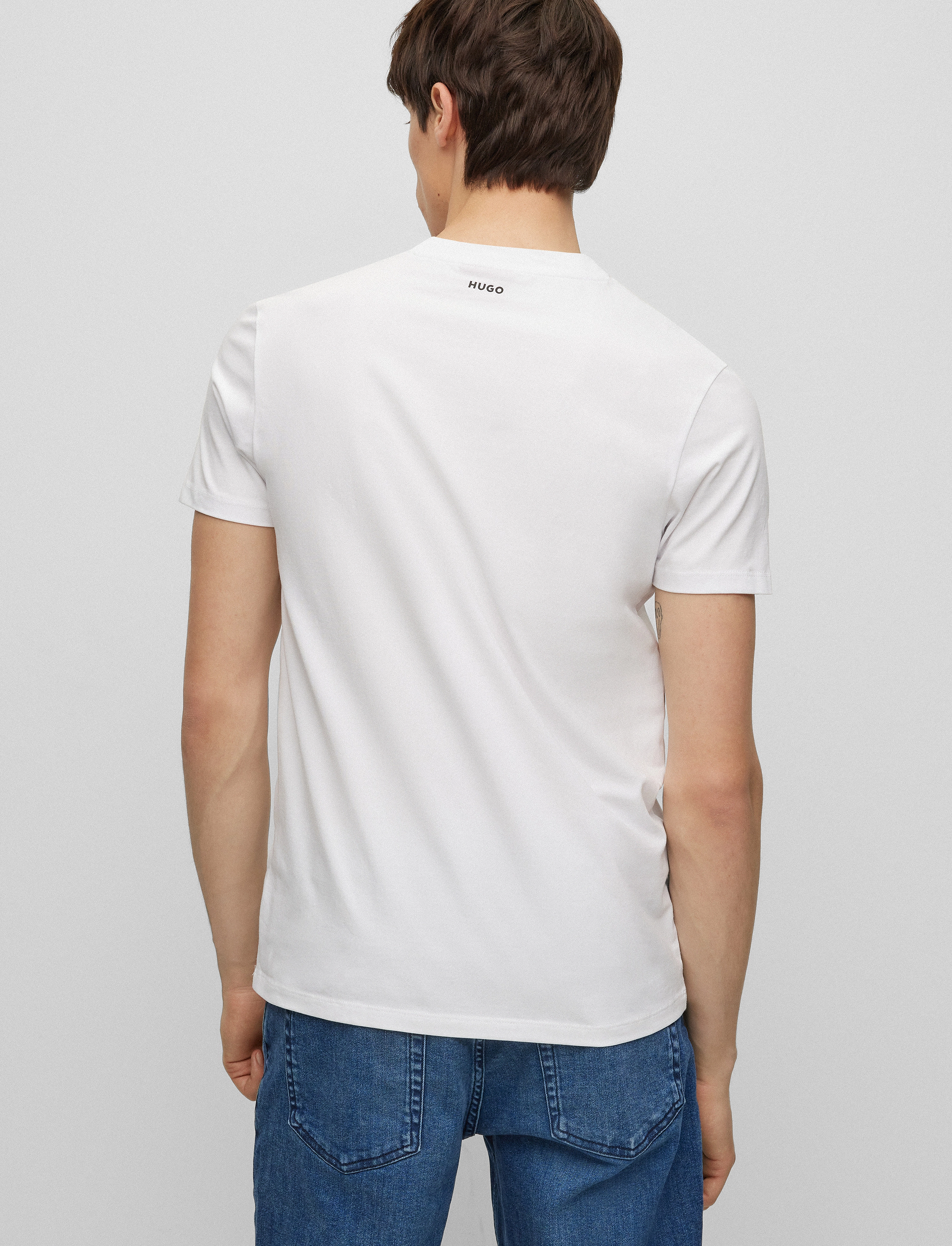 Hugo Hugo-Round t-shirts - bas herr – bild 10