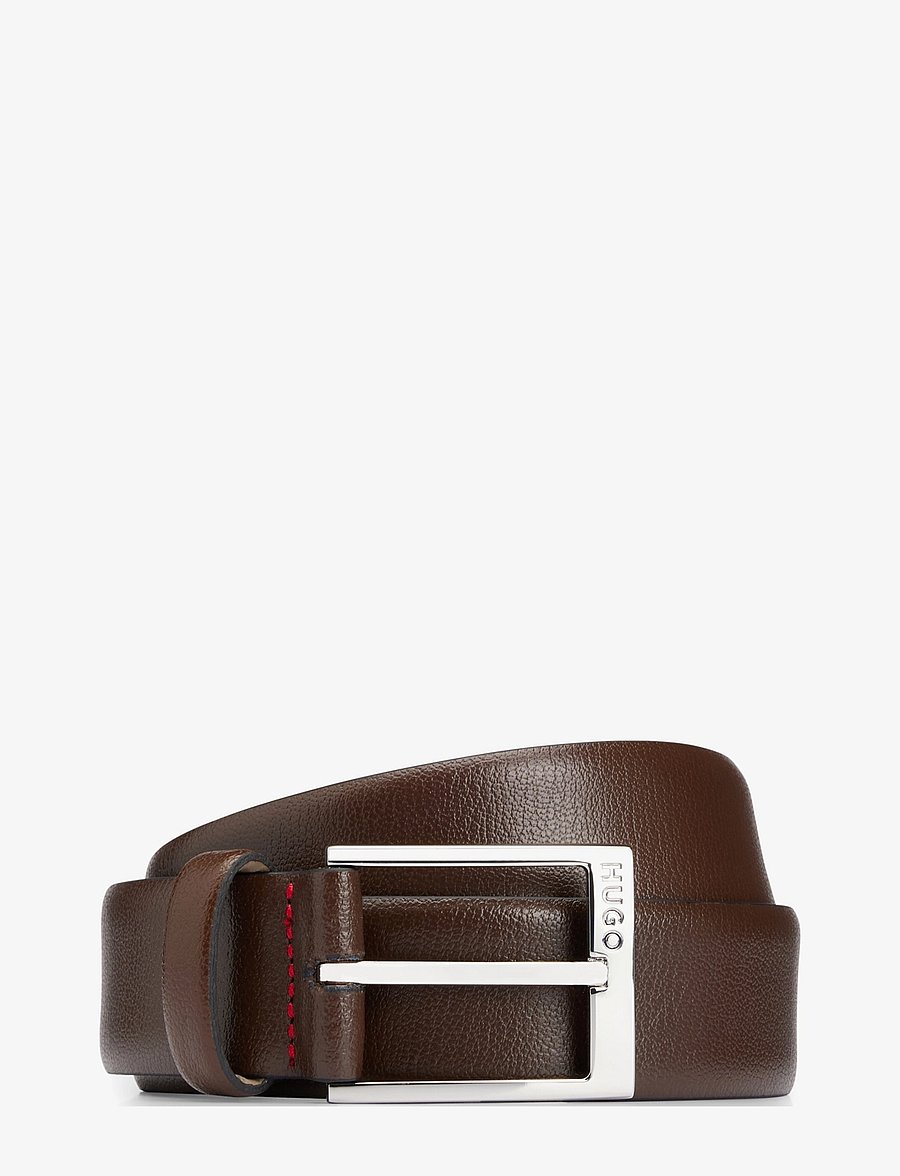 HUGO - Gellot_Sz35 - klassische gürtel - dark brown - 1