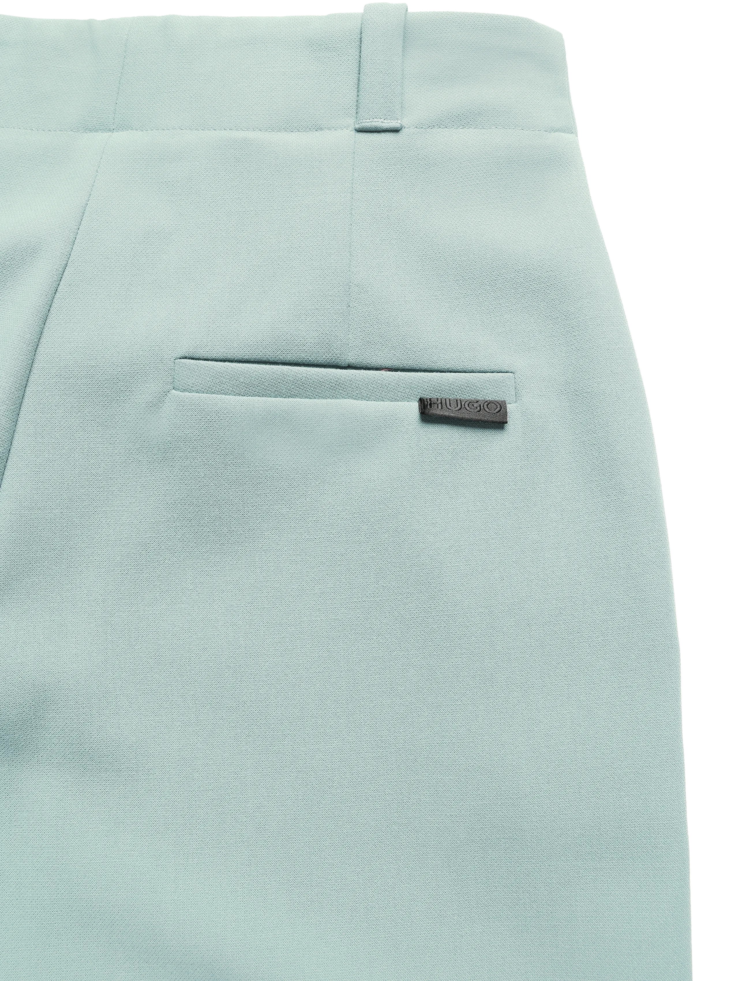 HUGO - Hulana - hosen mit weitem bein - open green - 4