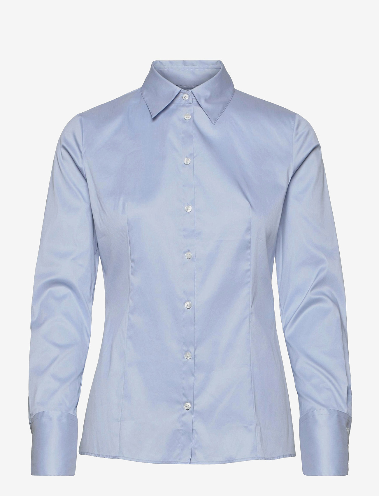HUGO - The Fitted Shirt - langærmede skjorter - light/pastel blue - 0