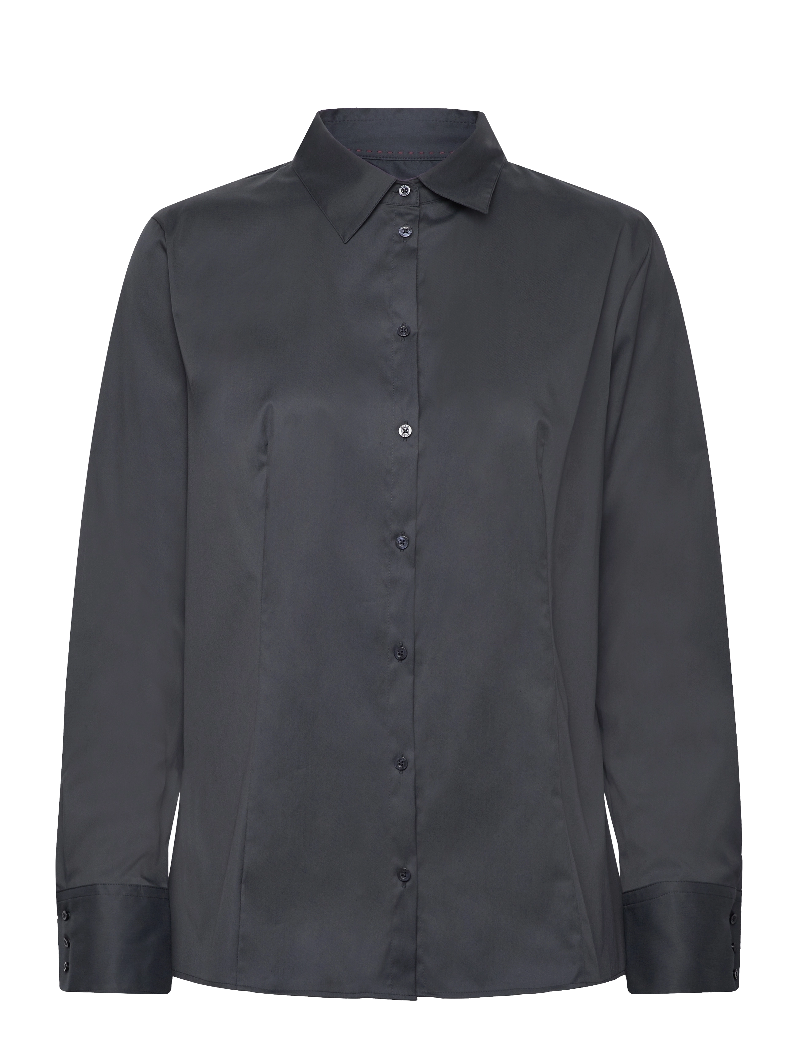 HUGO The Fitted Shirt Navy - 36 - Damen