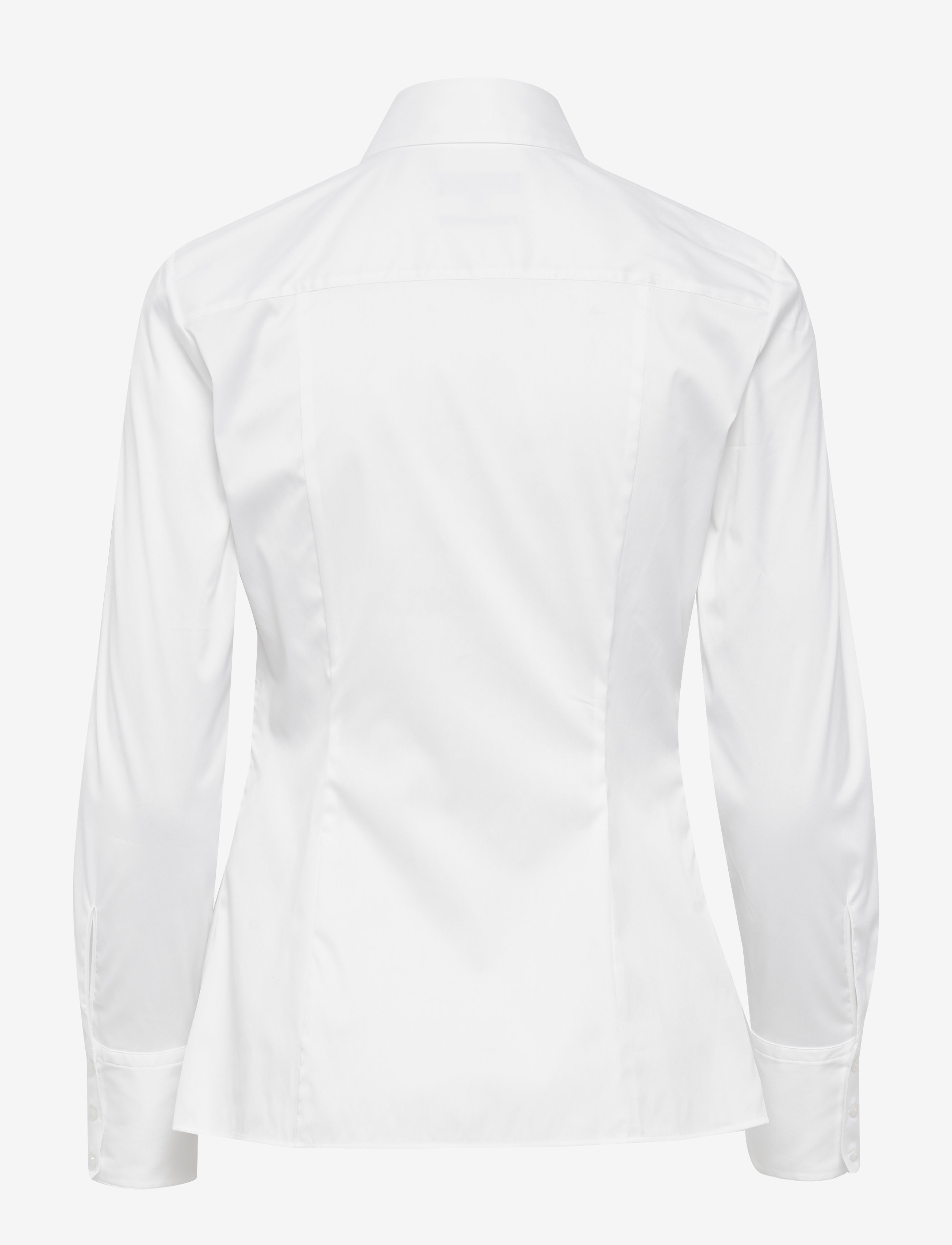 HUGO - The Fitted Shirt - langærmede skjorter - white - 2