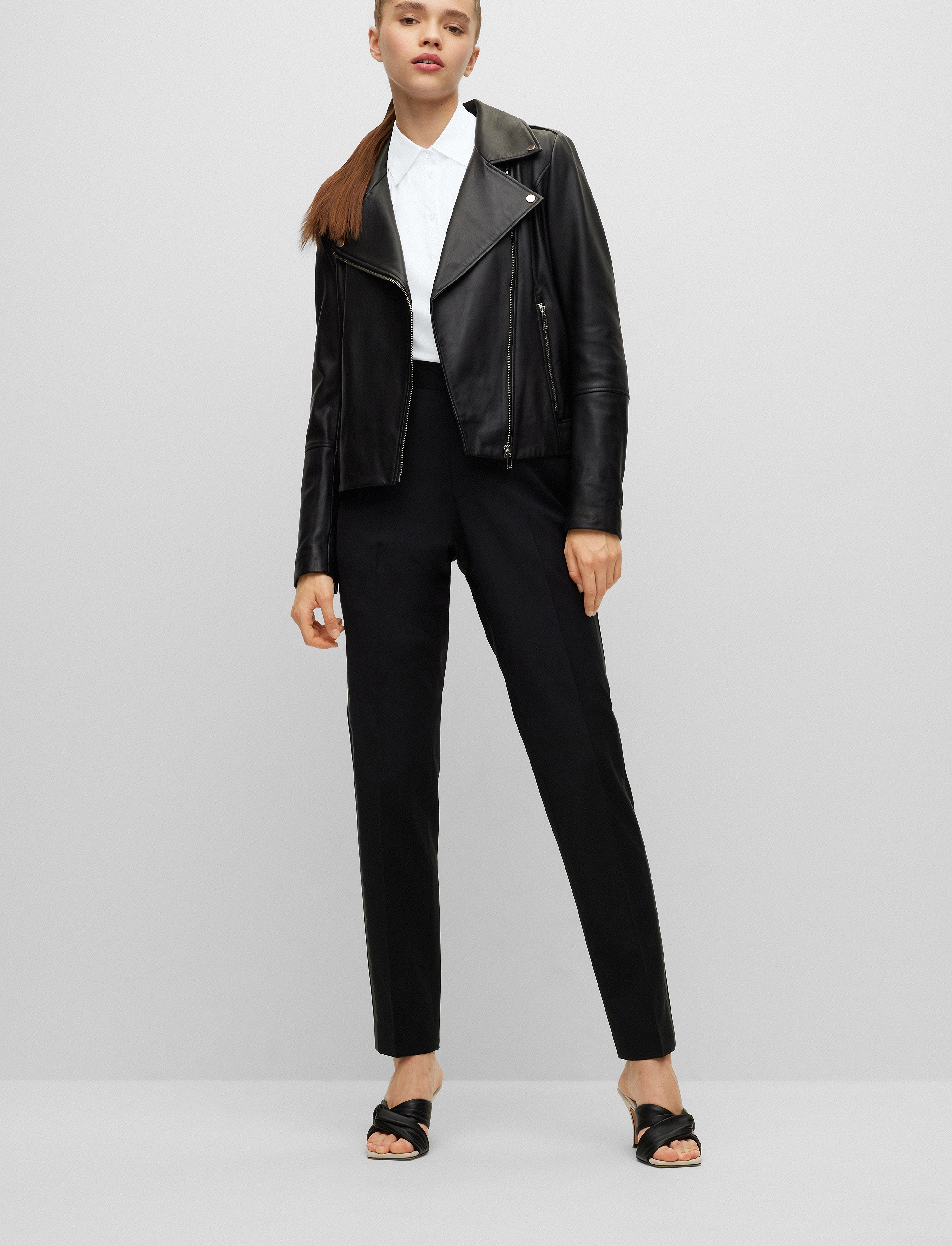 HUGO The Fitted Shirt - Hemden - WHITE / white