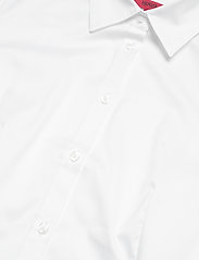 HUGO - The Fitted Shirt - pitkähihaiset kauluspaidat - white - 9