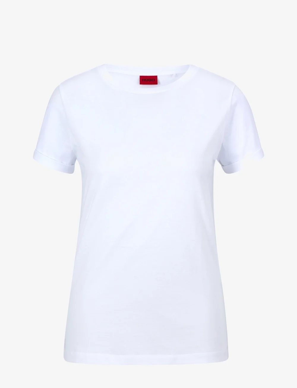 HUGO - The Plain Tee - t-shirts - white - 1