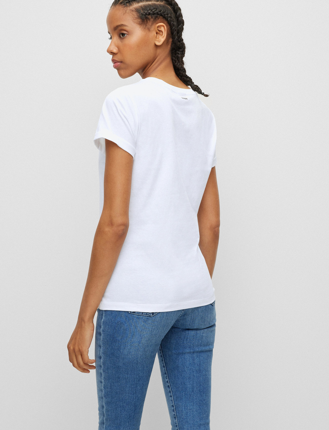 HUGO - The Plain Tee - sügisesed riided - white - 3