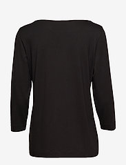 HUGO - Difenna - long-sleeved blouses - black - 1