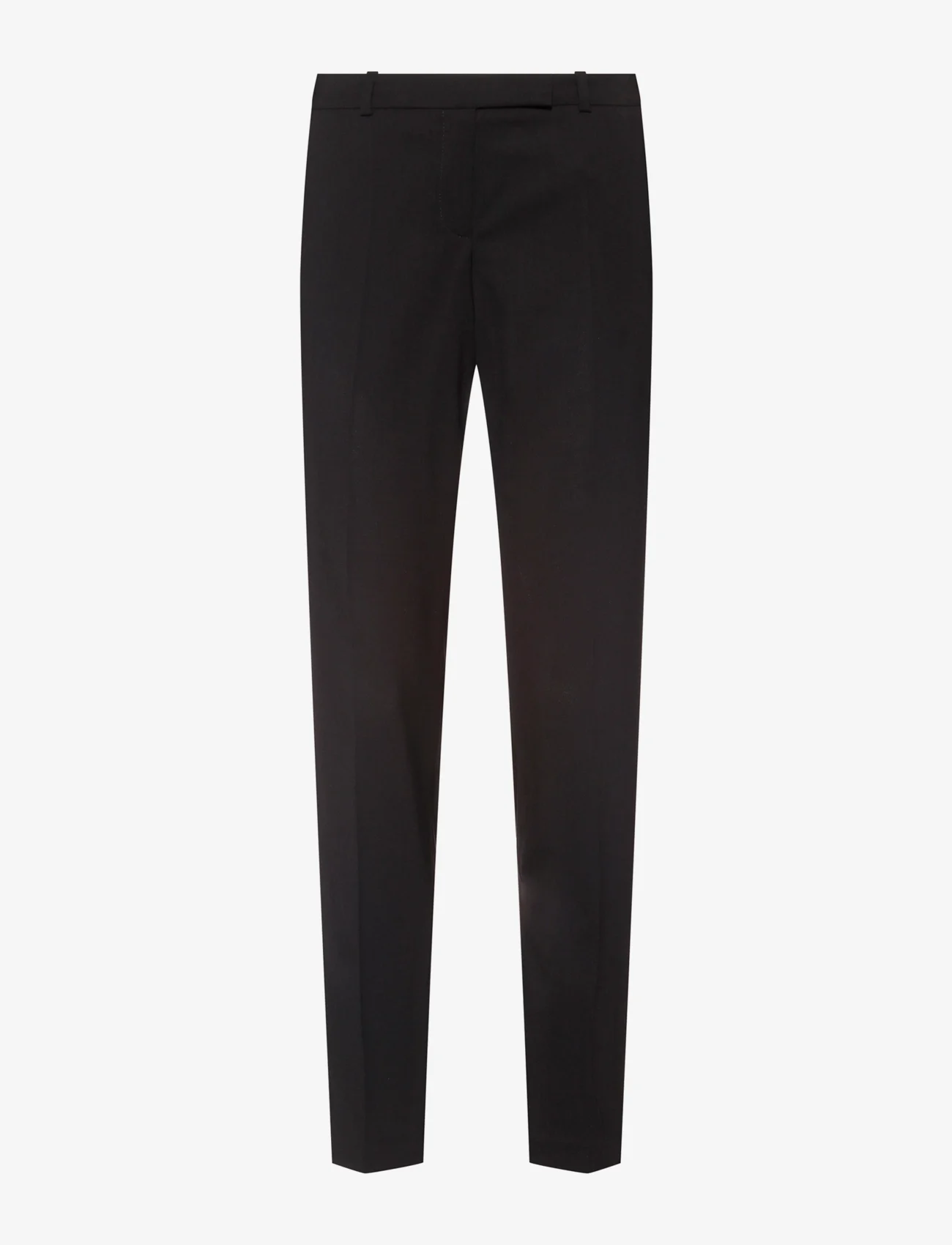 HUGO - The Fitted Trousers - puvunhousut - black - 0
