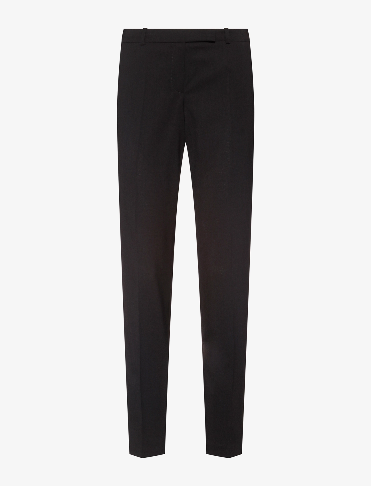 The Fitted Trousers - BLACK