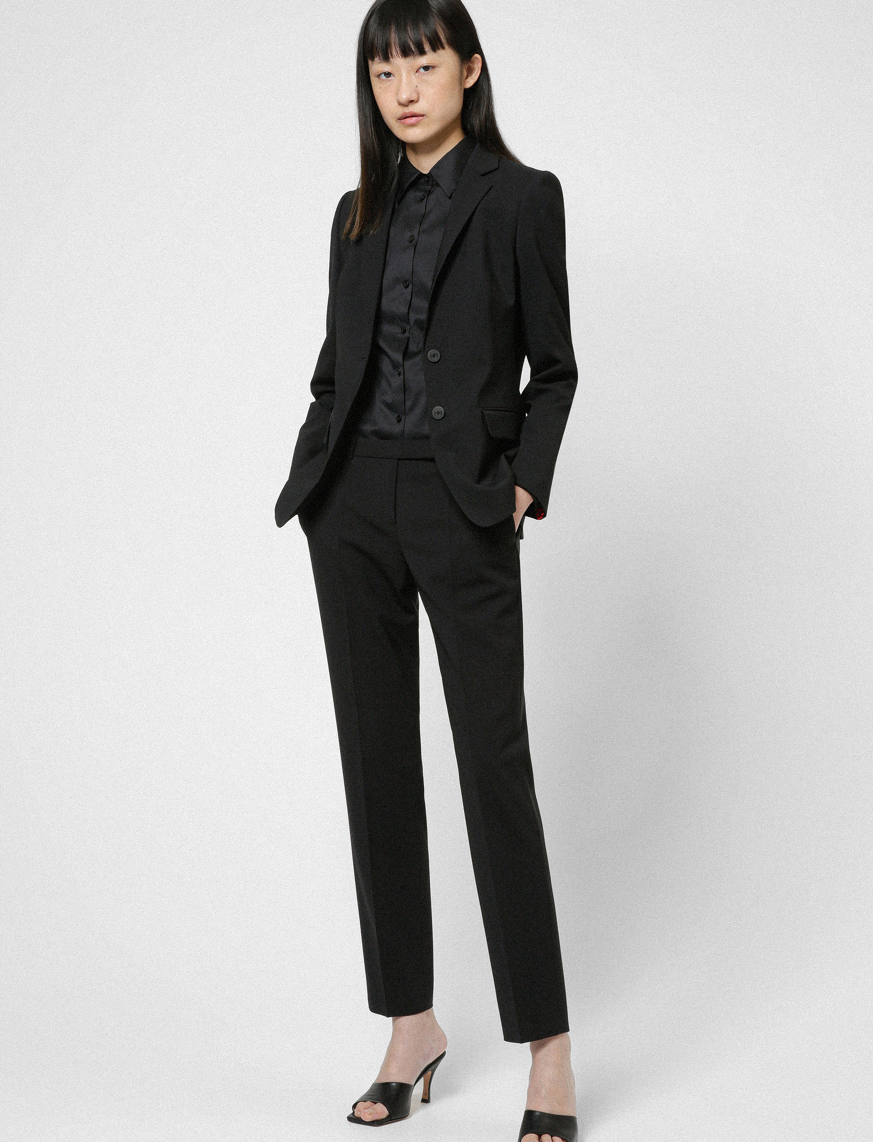 HUGO - The Fitted Trousers - black - 3