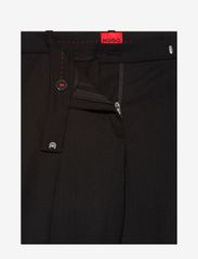 HUGO - The Fitted Trousers - puvunhousut - black - 4