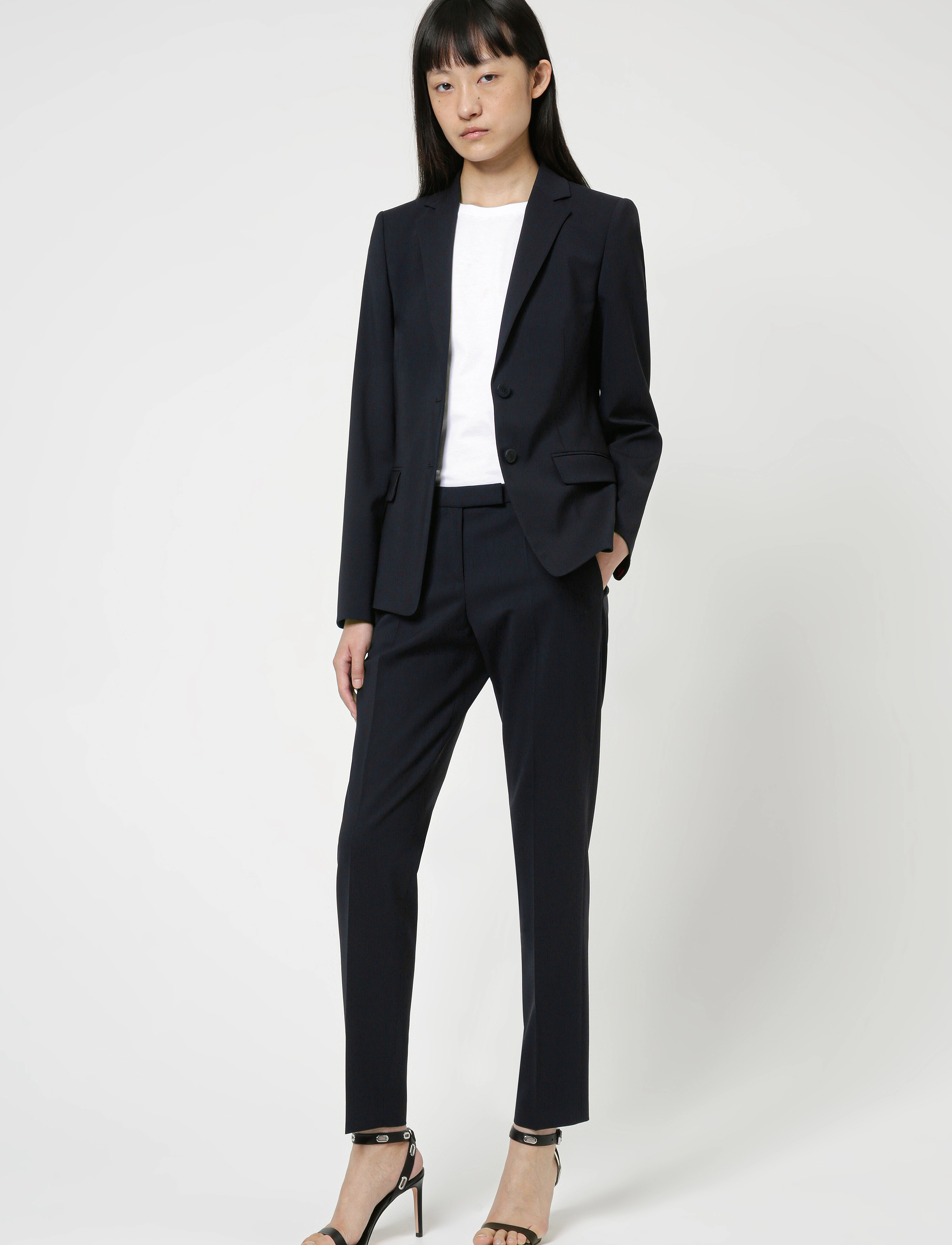 HUGO - The Fitted Trousers - dark blue - 3